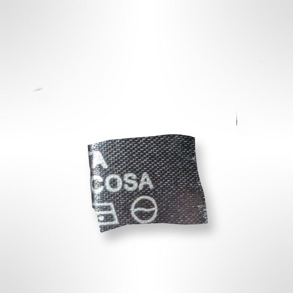 Beautiful Floral Black, Gold, Red, and Pink Italian Scarf From Italy Silk and Co - Picture 5 of 5